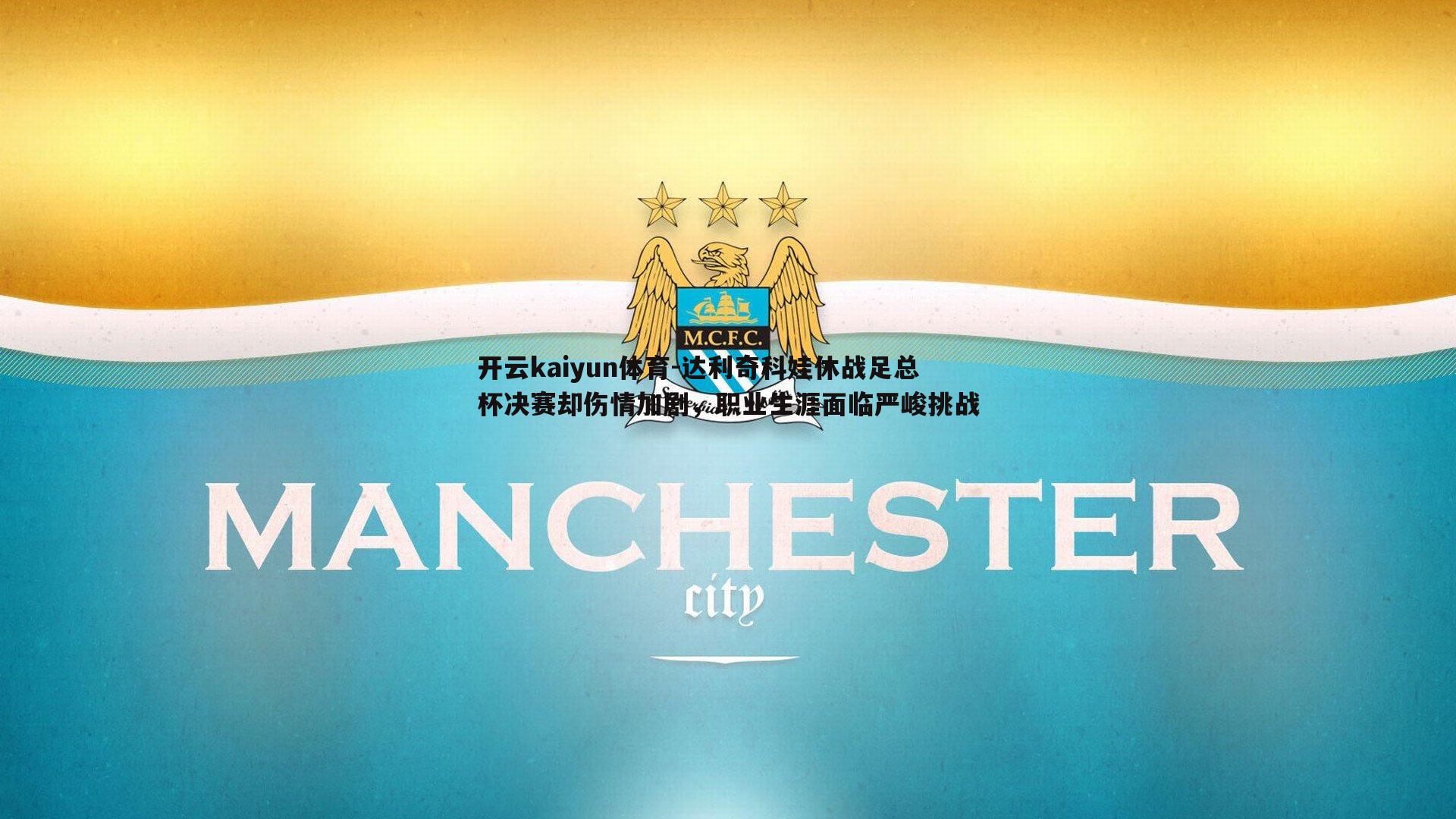 开云kaiyun体育-达利奇科娃休战足总杯决赛却伤情加剧，职业生涯面临严峻挑战